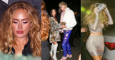 Plejada gwiazd na urodzinach Beyonce: Megan Fox i Adele z ukochanymi, ściśnięta spanxami Khloe Kardashian oraz... niewierny Tristan Thompson (ZDJĘCIA)