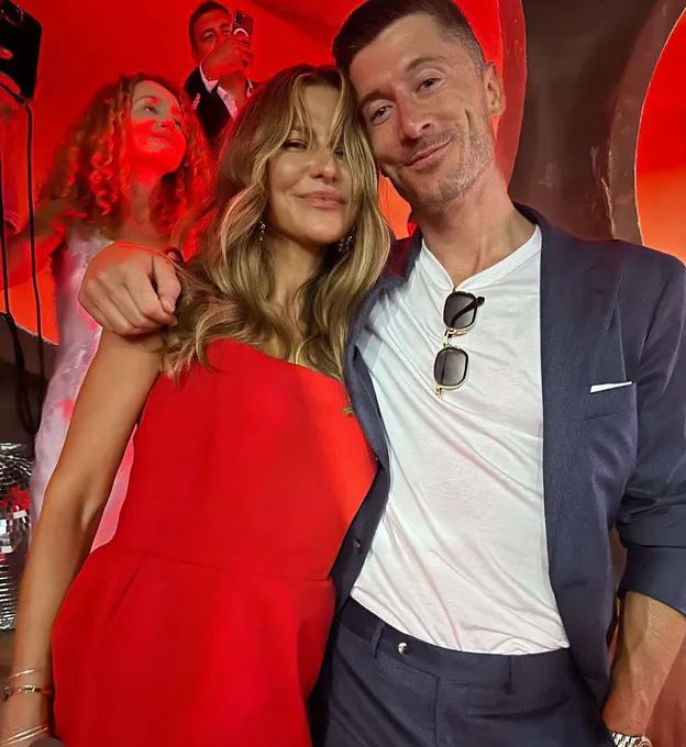 Anna i Robert Lewandowscy