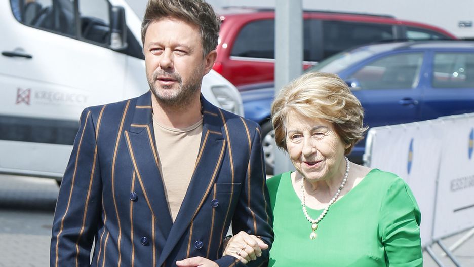 Andrzej Piaseczny jest mocno związany z ukochaną mamą Alicją