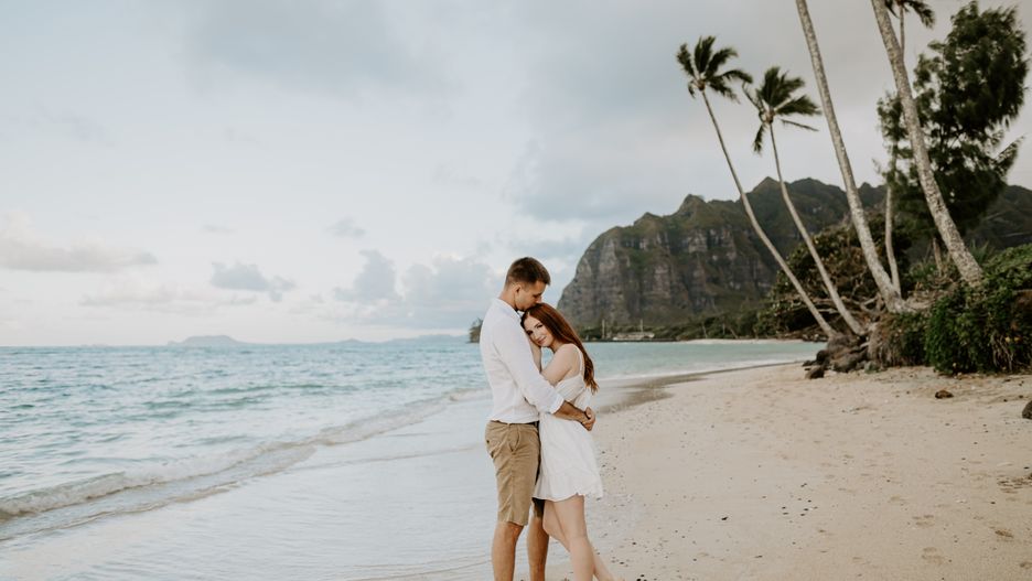 Angelika poznała swojego męża właśnie na Hawajach