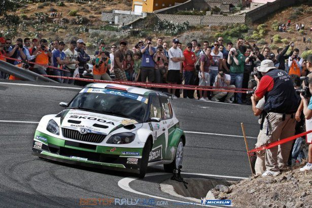 Rally Islas Canarias 2013 [ERC] - Kopecký po raz trzeci, Kubica znów na barierce