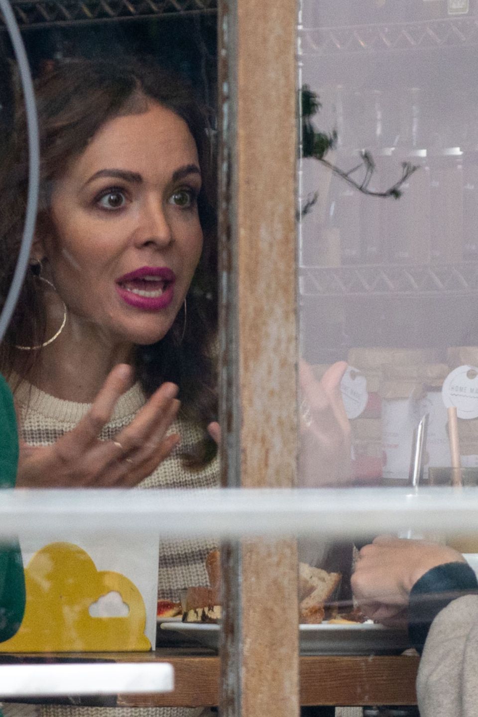 Anna Wendzikowska wyskoczyła do kawiarni