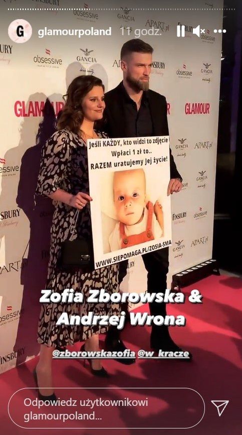 Zofia Zborowska i Andrzej Wrona podczas tegorocznej gali 