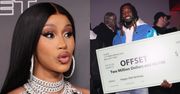 Cardi B sprezentowała niewiernemu Offsetowi na urodziny czek o wartości 2 MILIONÓW DOLARÓW! Ma gest? (ZDJĘCIA)