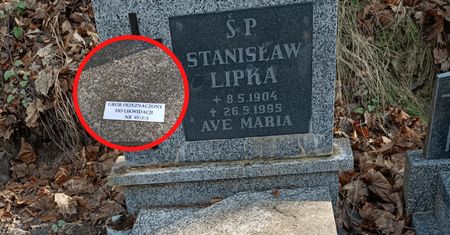 Karteczka na grobie. Tylko cztery słowa. Od razu zareagowali