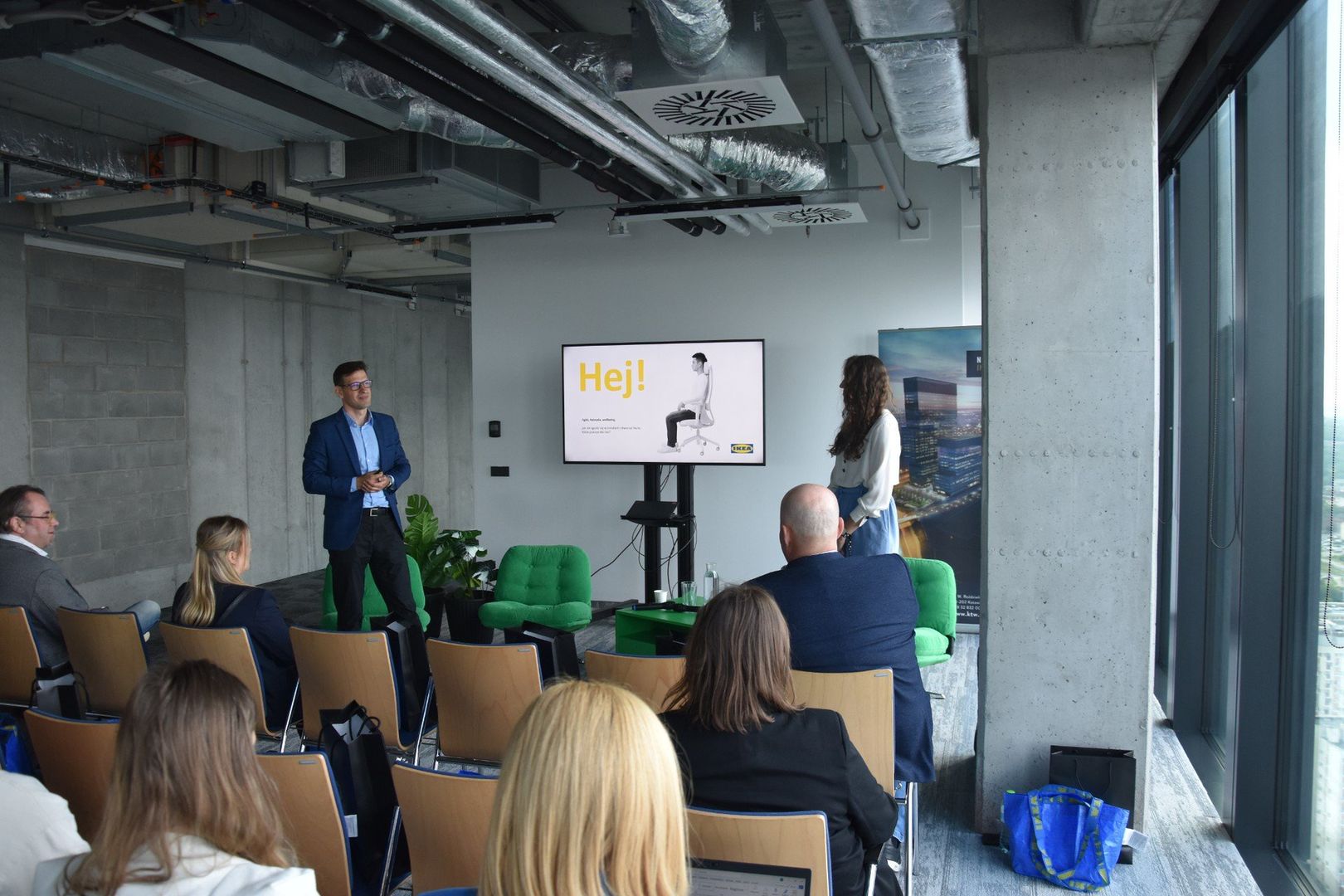 Otwarcie showroomu IKEA dla Firm w biurowcu .KTW.