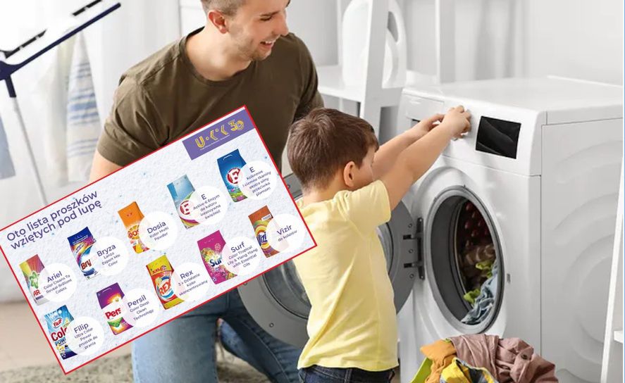 UOKiK przebadał 10 popularnych proszków do prania. 