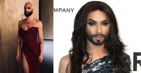 Conchita Wurst postanowiła zmienić fryzurę i… ogoliła się NA ŁYSO!
