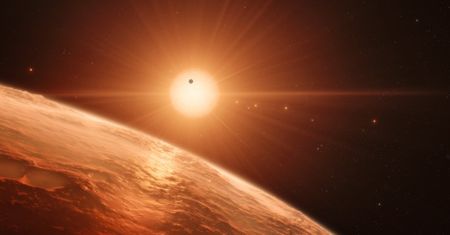 7 planet podobnych rozmiarem do Ziemi w jednym układzie - na trzech mogłoby powstać życie