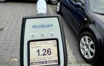 Czarnków: Pijany ojciec przyjechał po dziecko do przedszkola