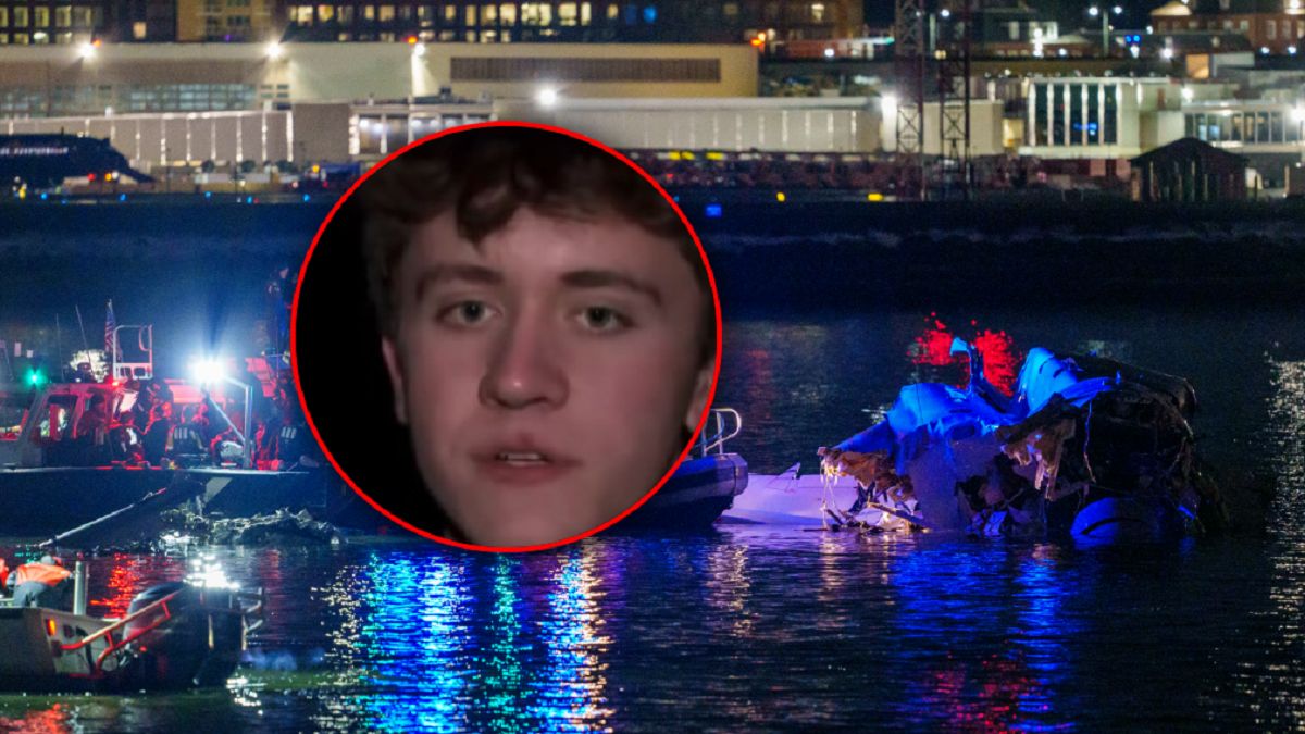 Jimmy Mazeo, jeden ze świadków katastrofy.