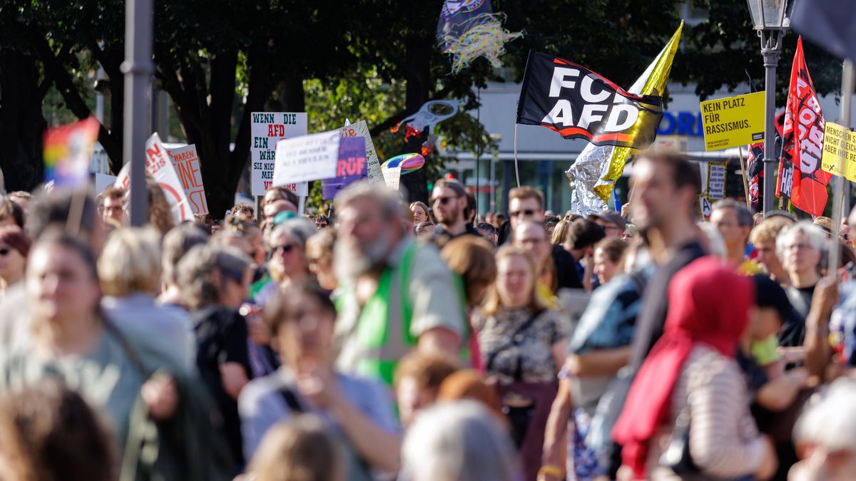Demonstracje w niemieckich miastach przeciwko AfD