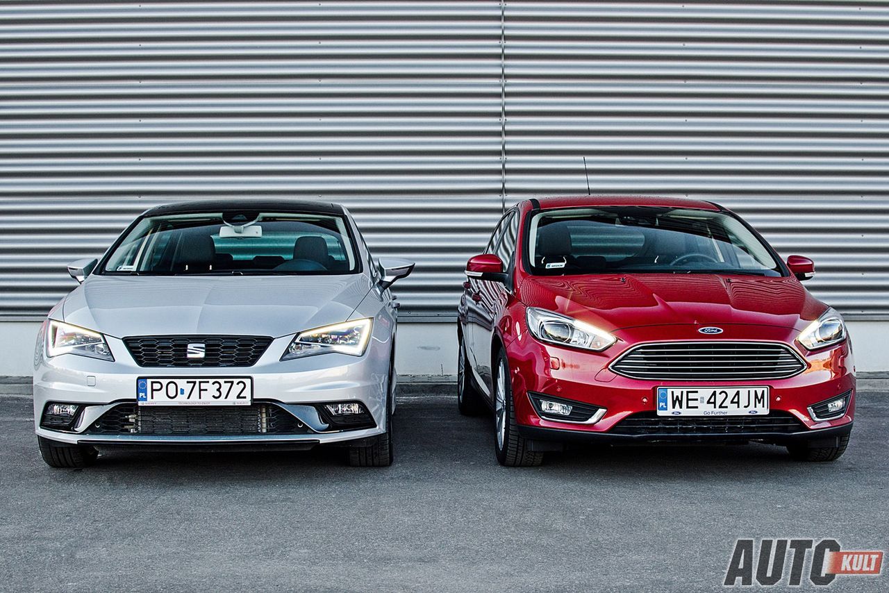 Ford Focus 1,5 EcoBoost Titanium vs. Seat Leon FR 1,8 TSI DSG - test [galeria]