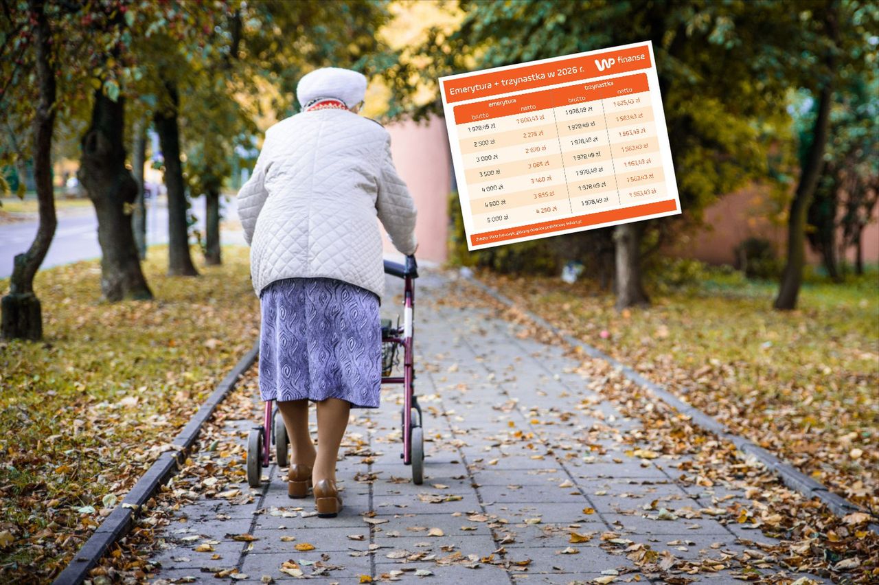 Nie każdy emeryt dostanie taką samą trzynastkę. Tabela brutto-netto