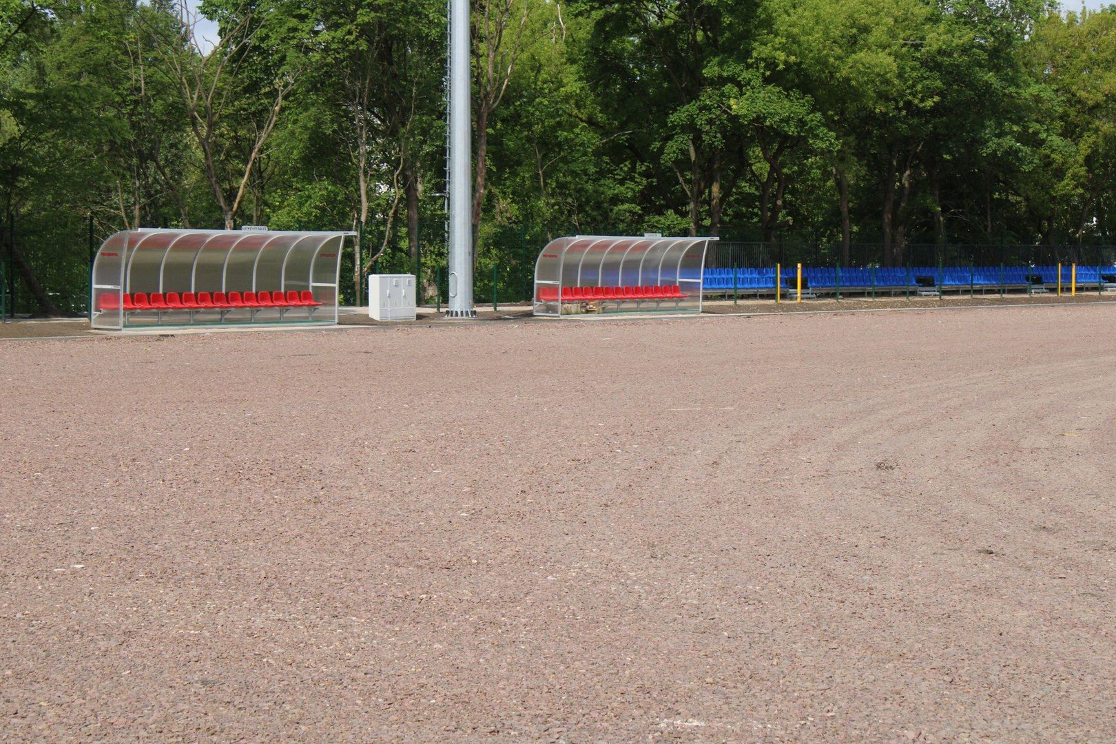 Na obiektach Gwardii w Koszalinie trwa budowa euroboiska. Prace są coraz bardziej zaawansowane
