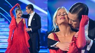 Dominik Smaruj i Magdalena Tarnowska w eleganckim walcu wiedeńskim wirowali na parkiecie "TzG". Aktor opowiedział o bolesnej stracie (WIDEO)