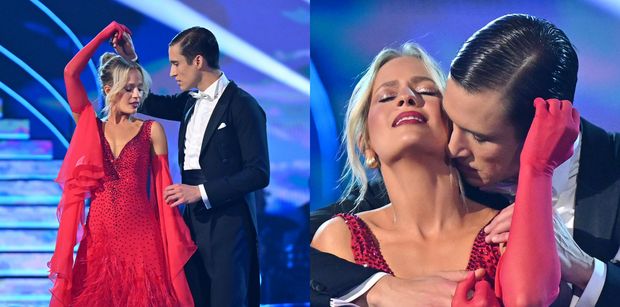 Dominik Smaruj i Magdalena Tarnowska w eleganckim walcu wiedeńskim wirowali na parkiecie "TzG". Aktor opowiedział o bolesnej stracie (WIDEO)