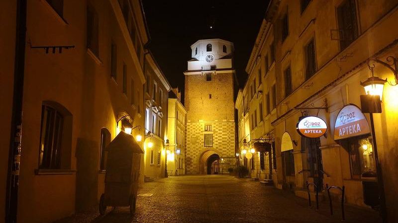 stare miasto brama krakowska lublin