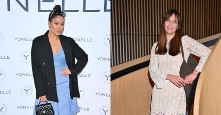 Anna Czartoryska-Niemczycka i Patricia Kazadi brylują na evencie kosmetycznym. Stylowe?