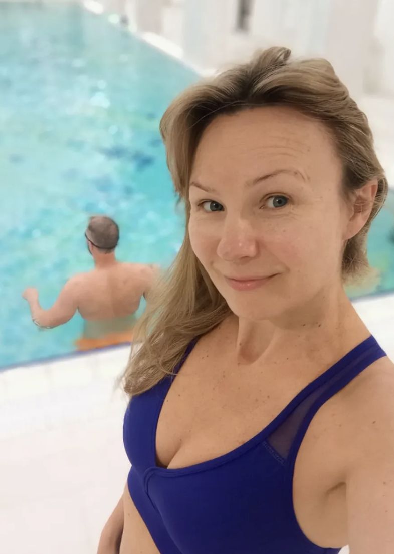 Dziś Anna Guzik zachwyca szczupłą sylwetką