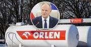 Tusk zapowiada interwencję ws. cen paliw. Akcje Orlenu runęły