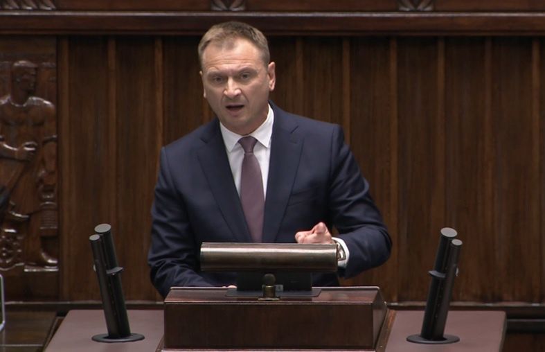 W Sejmie doszło do spięcia między posłem KO Sławomirem Nitrasem a wicemarszałek Sejmu z PiS Małgorzatą Gosiewską 