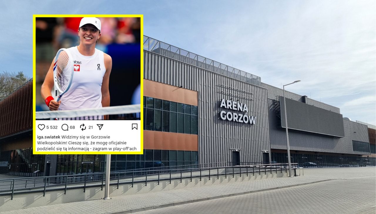 Gorzów Wielkopolski: Iga Świątek zagra w mieście. Oficjalne potwierdzenie liderki rankingu WTA