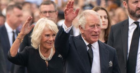 Król Karol III wrócił do Londynu. Przed Pałacem Buckingham na niego i Camillę czekał tłum wiwatujących poddanych (ZDJĘCIA)