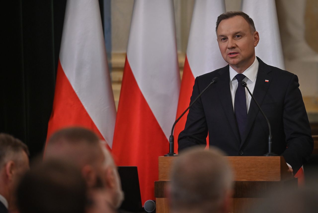 Andrzej Duda (Photo by Artur Widak/NurPhoto via Getty Images)