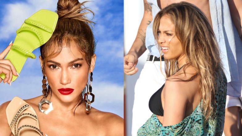 Sukces Jennifer Lopez: została twarzą klapek (FOTO)