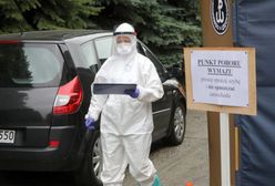 Koronawirus w Polsce. Nowy Sącz. Ruszył punkt poboru wymazów. Trwają badania przesiewowe