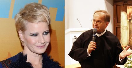 Kożuchowska jest dumna z ojca pracującego u… Rydzyka! "Wykładowcy bardzo liczą się z jego zdaniem"