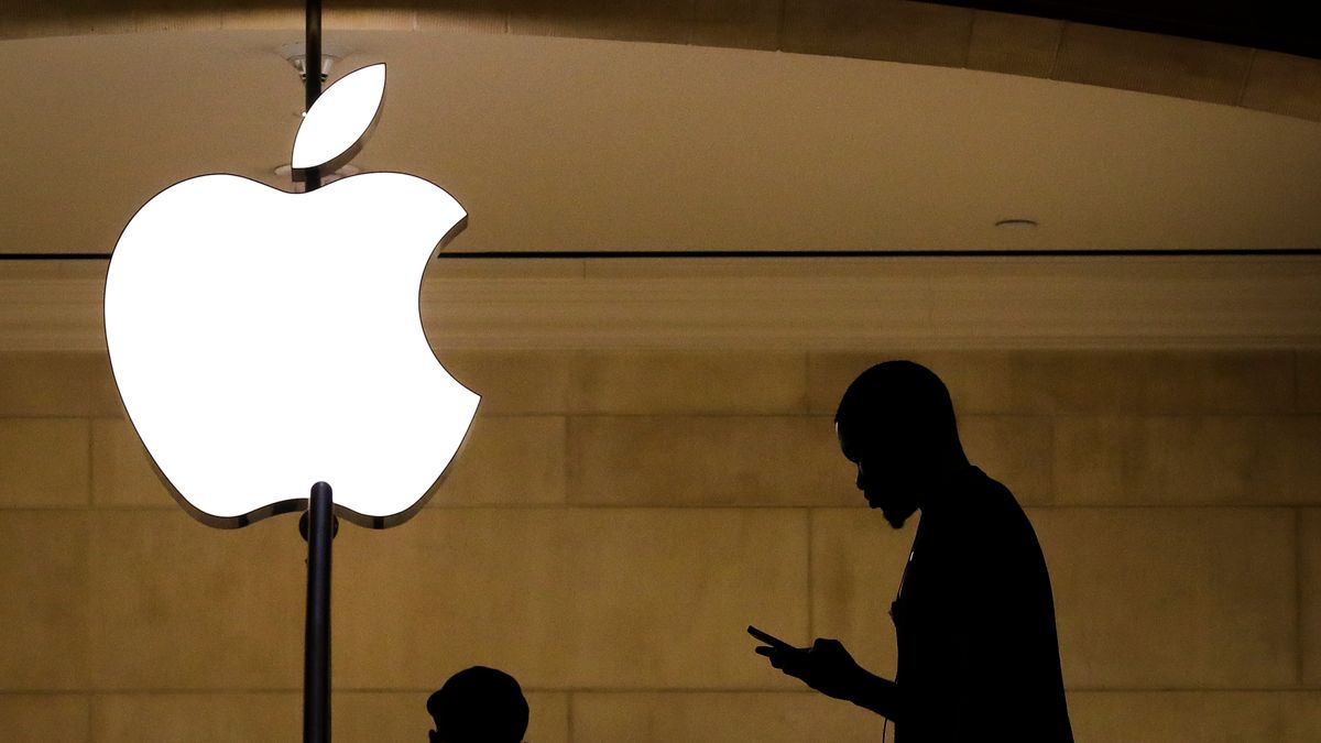 Logo Apple'a. Zdjęcie ilustracyjne (Getty Images)
