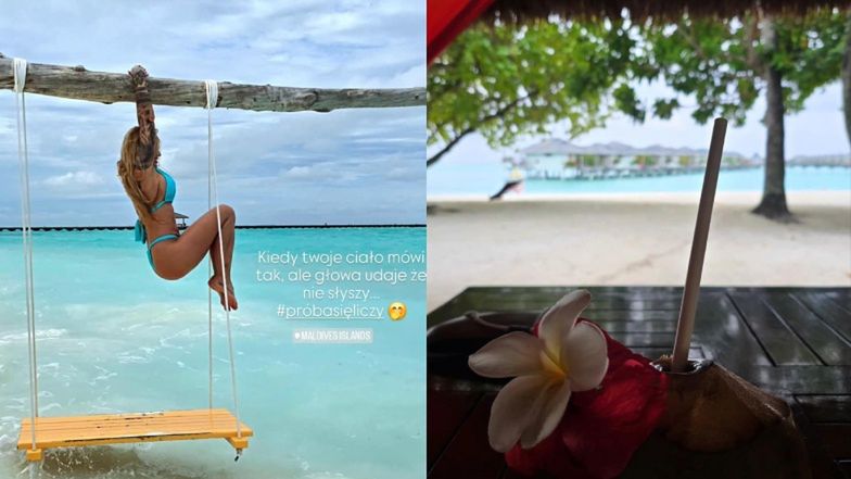 Sylwia Peretti wypoczywa na Malediwach
