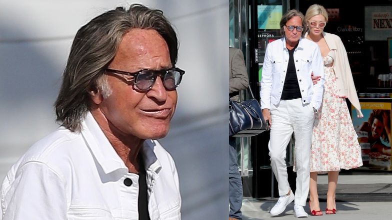 74-letni Mohamed Hadid spaceruje po Beverly Hills z nieco speszoną i młodszą o prawie CZTERY DEKADY modelką (ZDJĘCIA)