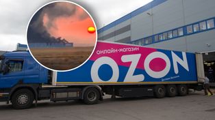 W Rosji płoną magazyny Ozon. Centrum logistyczne giganta poważnie uszkodzone