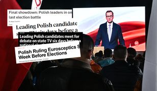 Światowe media o debacie w TVP: "farsa". Zauważyli nieobecność Kaczyńskiego