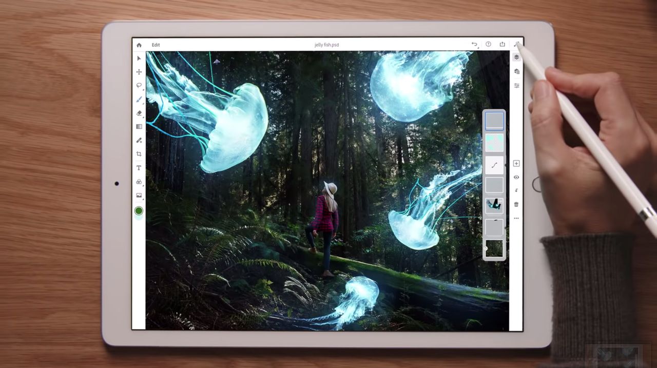 Photoshop CC dostanie więcej sztucznej inteligencji, iPad dostanie kompletnego Photoshopa