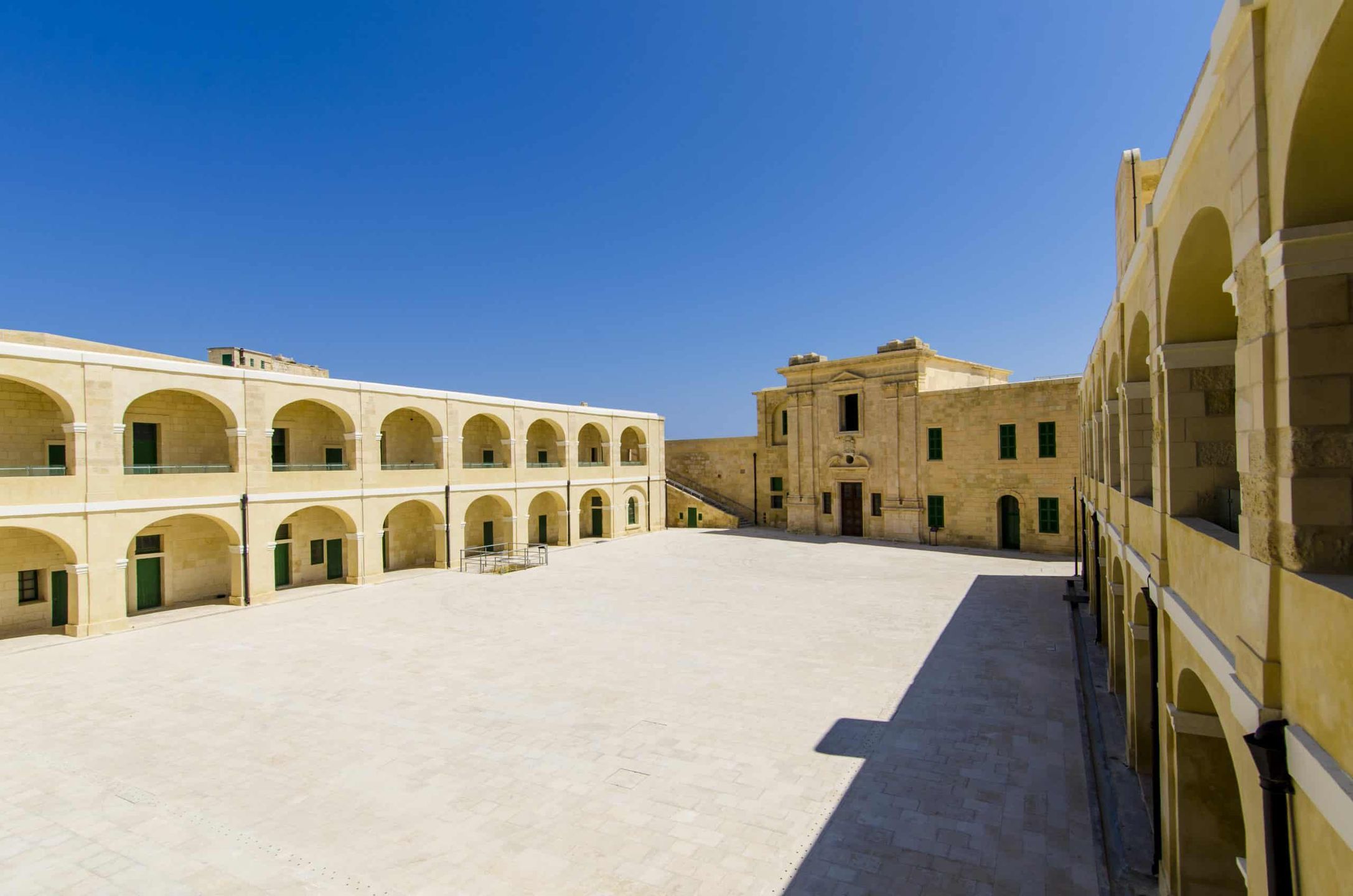 Fort St Elmo - miejsce narodowego pawilonu Polski