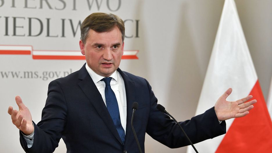 Zbigniew Ziobro
Radek Pietruszka
ETPCz, konferencja prasowa, minister, pandemia, polityk, polityka, prokurator generalny, resort, wyrok