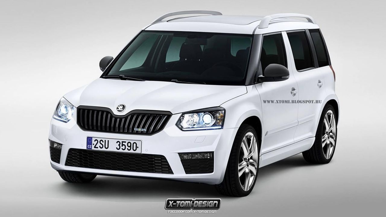 Škoda Yeti RS - projekt