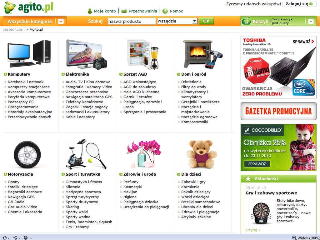 Najlepsze sklepy z elektroniką w polskiej Sieci [TOP 10] 10