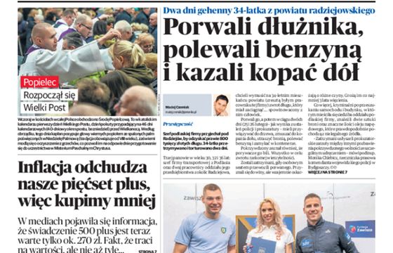 Wszystkie dzienniki regionalne i lokalne ze spadkami w kwietniu, „Dziennik Polski” najbardziej w dół