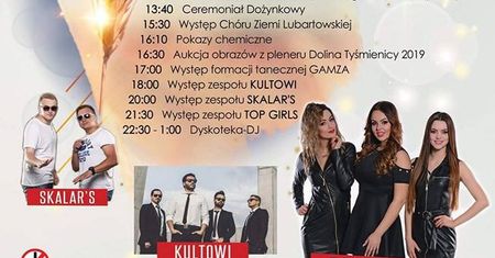 Dożynki Gminy Czemierniki 2019. Na scenie wystąpią Top Girls, Kultowi i Skalar’s
