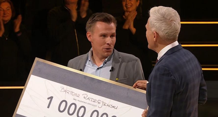 Pierwszy milion w Polsacie. Padła główna wygrana w "Milionerach"