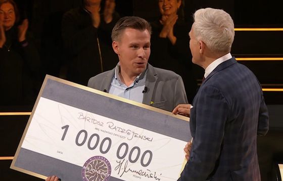 Pierwszy milion w Polsacie. Padła główna wygrana w "Milionerach"