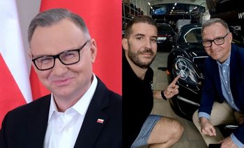 Andrzej Duda sprawił sobie NOWE PORSCHE. Tak przebiegła wizyta byłego prezydenta w warsztacie: "Siedział grzecznie jak każdy klient w kolejce"