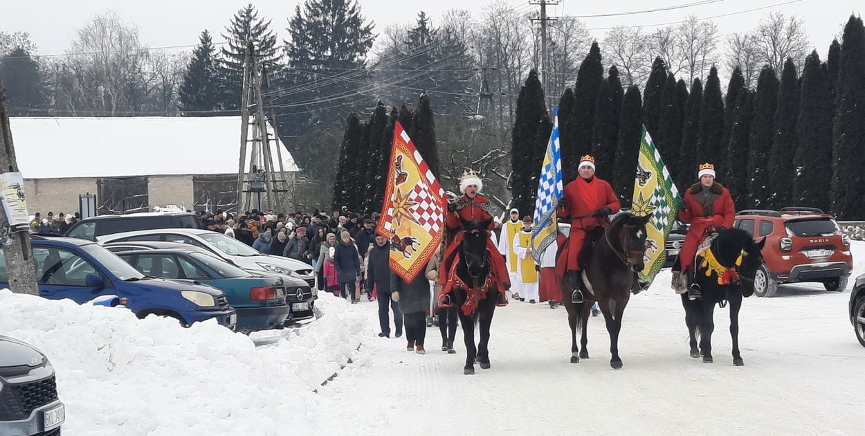 Grabowo: Orszak Trzech Króli przeszedł ulicami miasta