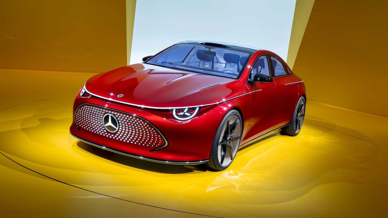 Mercedes Concept CLA zapowiada nową platformę. W tle imponujący zasięg i wiele modeli