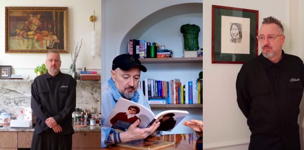 Tak mieszka Piotr Kędzierski: gustowne mieszkanie pełne rodzinnych pamiątek i Picasso na ścianie (ZDJĘCIA)